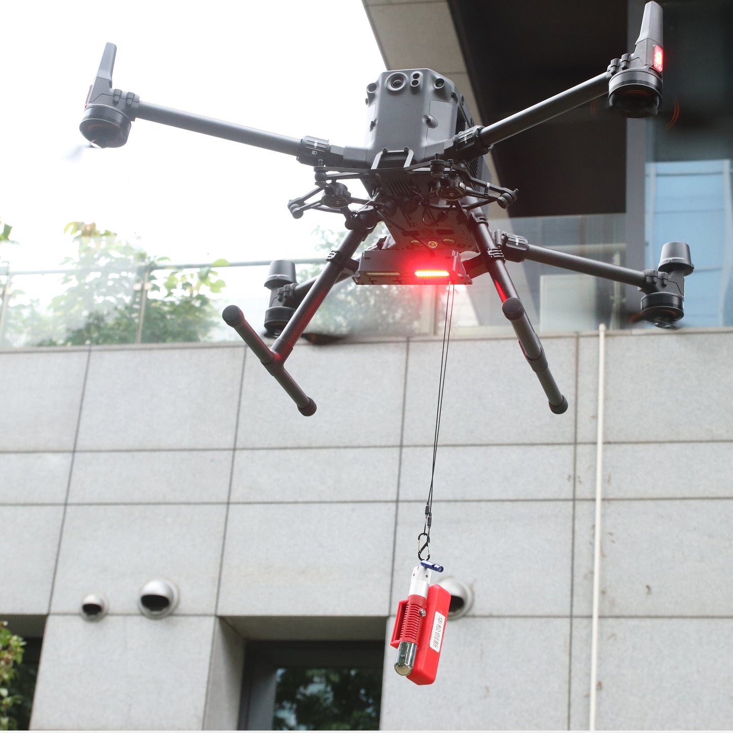 BK350 Red and blue flashing launcher | For M350/300