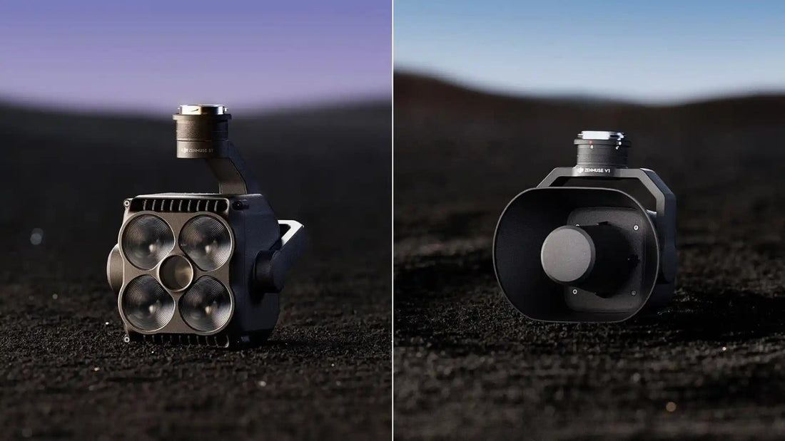 Unveiling DJI’s Zenmuse S1 and V1: Powering Drone Missions with Light and Sound
