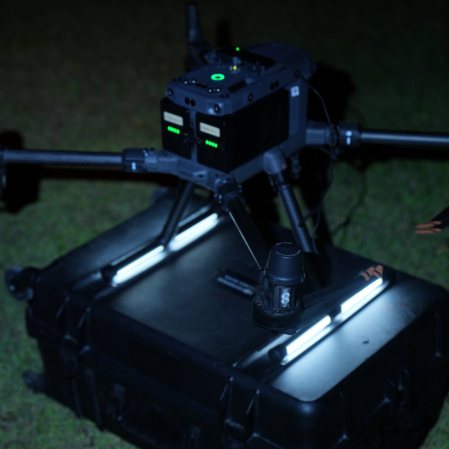 Landing gear lights of the FL350 UAV