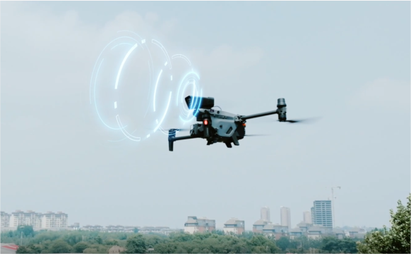 VT30P Red and blue flashing loudspeaker | DJI M30