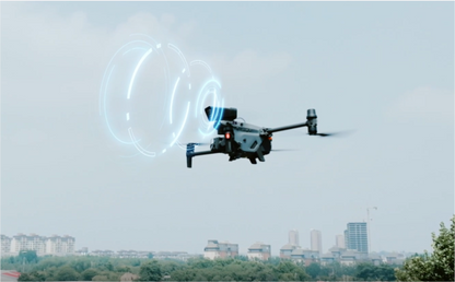 VT30P Red and blue flashing loudspeaker | DJI M30